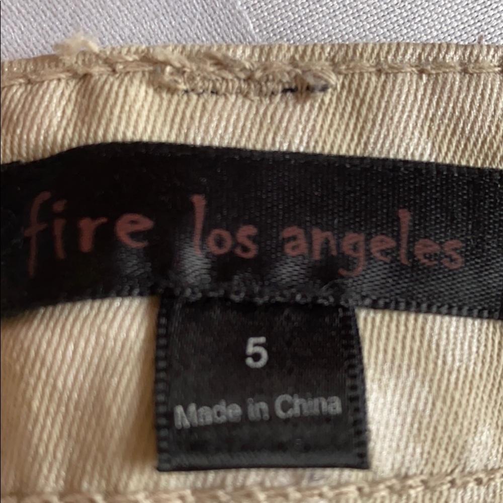 Fire Los Angeles skinny jeans size 5 used - Picture 5 of 5